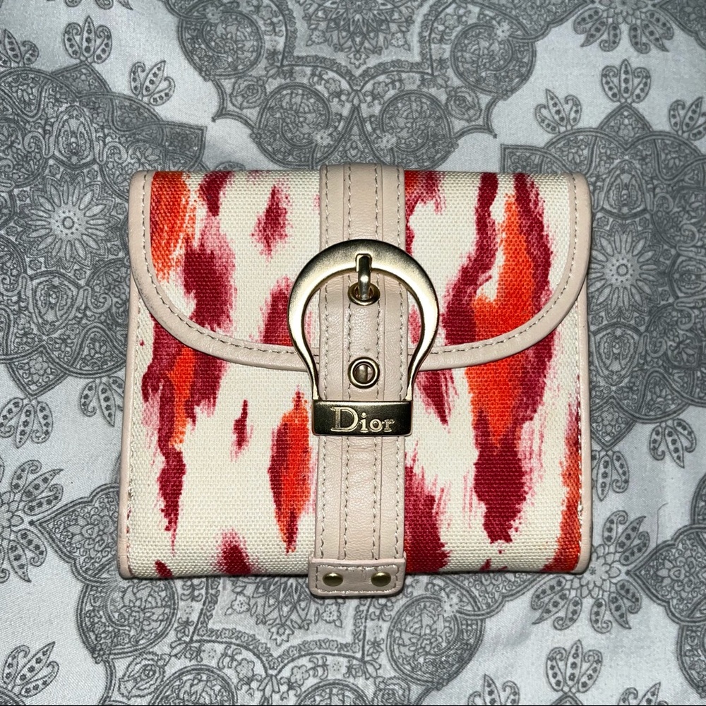 Vintage Dior Wallet Great Condition!